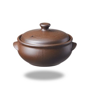 명장황충길옹기 양귀냄비 3호(2인용) 내열옹기 뚝배기, 양귀냄비3호, 1개