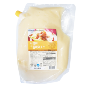 쉐프원 상큼한 크림마요소스 2kg, 4개