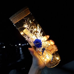 라알레그리아 특별한 편지지 세트 꽃 LED 특이한 유리병편지 생일 크리스마스 선물 여자친구 결혼 100일 기념일 감동 이벤트 행사 명절 추천 홈파티