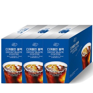 [카페모어] 디카페인 블랙 (230ml 30개입) 몸에도 좋은 건강한 커피, 2.3L, 30개