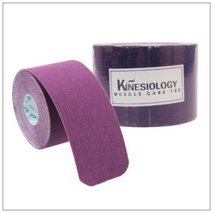 [국내산] 쓰리엔에스 키네시올로지 스포츠테이프 5cm x 5m 11색, 퍼플