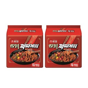 짜파게티 사천 137g, 8개