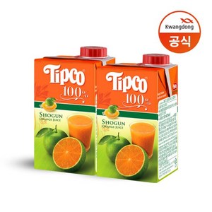 쇼군 오렌지 주스 500ml x 12팩/쥬스/음료수, 12개