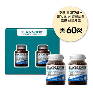 블랙모어스 파워 리버 밀크씨슬 30g, 60정, 1개