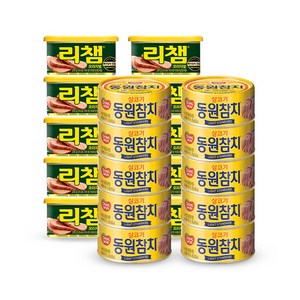 동원 캔 혼합 라이트스탠다드 참치 150gx10캔 리챔 200gx10캔 튜나 혼합 동원 참치 캔 2종 라이트, 150g, 1세트, 상세페이지 참조