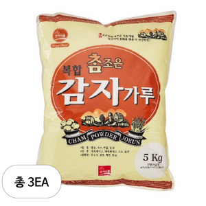 초야식품 복합 감자가루, 5kg, 3개