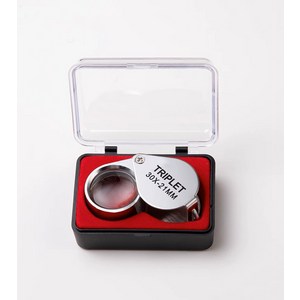 접이식 루페 휴대용 돋보기 확대경 A타입 10배 20배 30배율 렌즈