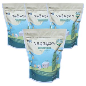 알뜨랑농원 작두콩 두부과자, 100g, 4개