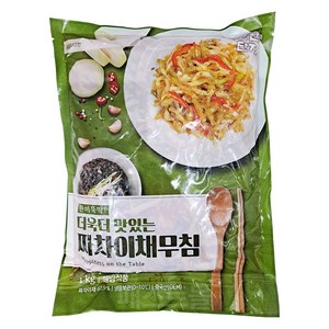 반찬단지 짜차이채무침, 1kg, 1개