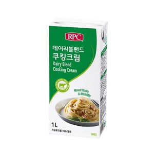 데어리블랜드 쿠킹크림 1L/리치코리아/휘핑크림 /아이스박스별도구 머치바잉, 1L, 1개