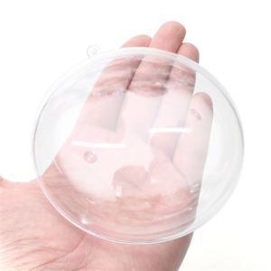 오꿈 투명공 플라스틱 투명캡슐 아크릴볼, 06 투명공 우주선  11cm - 5set, 1