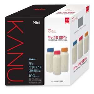 동서 맥심 카누 라이트 미니 100T+사은품, 900mg, 100개입, 1개