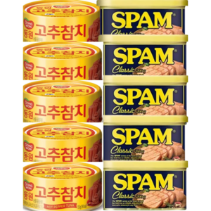 스펨 (200g)+ 동원고추참치( 100g)+명란김 (6g) 5+5+1, 200g, 1개