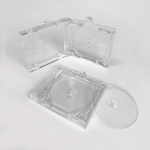 에이스상점 미니 CD 키링 만들기 제작 (NFC 없음), 1개, 투명계열