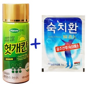 보고신약 영진 헛개칸 100ml + 숙치환 3g 40세트(40병+40포), 40세트