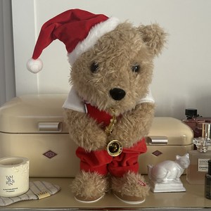 제이은 따라쟁이 춤추는 곰돌이 인형, 색소폰 베이지 곰돌이, 1개