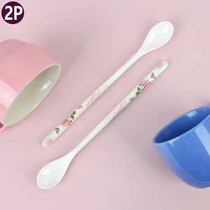 라이프티앤티 멜라민 긴스푼 22.5cm 2P, 2개