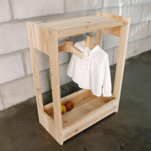 시엠펙토리-원목 강아지 옷걸이 옷장, 단일수량