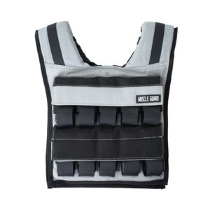 머슬가드 중량조끼 무게조절 블랙 오렌지 그레이 그린 20kg