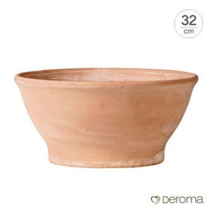 [데로마 Deroma] 테라코타 이태리토분 쵸톨라 리스시아 32cm, 32cm/white