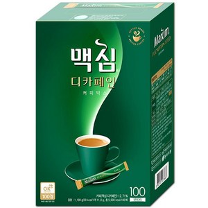 맥심 디카페인 커피믹스, 11.8g, 100개입, 1개