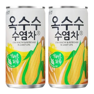 웅진 옥수수수염차 180ml, 120개