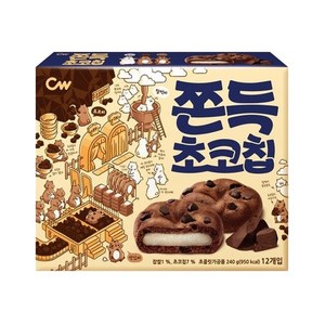 청우식품 쫀득초코칩, 240g, 1개