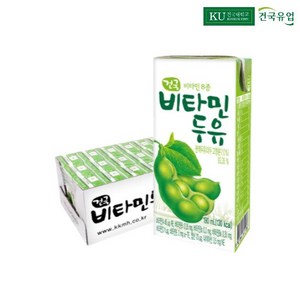 건국대학교 비타민 두유 190ml X 24팩, 24개