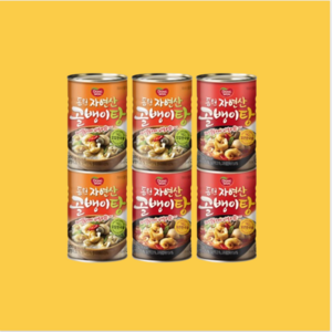 동원 골뱅이탕(칼칼 얼큰) 300g 각 3개 총 6캔, 120g