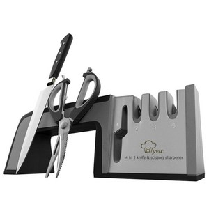 멀티 4 in 1 주방용 칼갈이 가위갈이 Knife sharpener, 1개