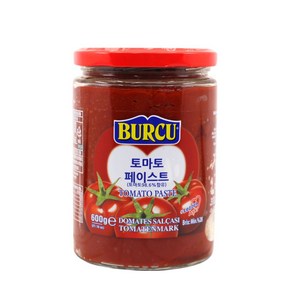 할랄 토마토 페이스트 튀르키예 Halal Tomato Paste Burcu Turkiye, 1개, 600g