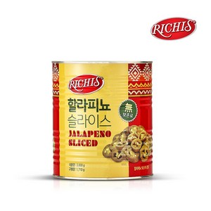 동서 스파게티 피자 파스타 감칠맛 대용량 리치스 할라피뇨 슬라이스 3kg 3kg, 2개