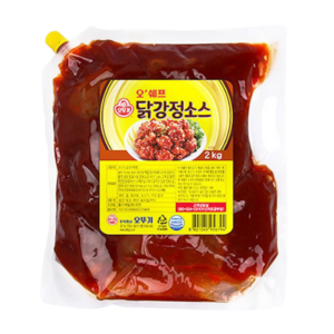 오뚜기 오쉐프 닭강정소스, 2kg, 2개