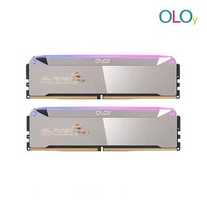 OLOY_DDR5 32GB(2*16) 6000MHz C32 UDIMM Blade-RGB Platinum 하이닉스 A다이 BRP_32GB_C32_6000MHz, 1개