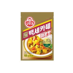 오뚜기 백세카레 매운맛 과립형, 100g, 1개