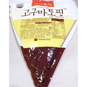 대용량 고구마 무스 1000g 샐러드 토핑 필링 업소용, 1개, 1kg