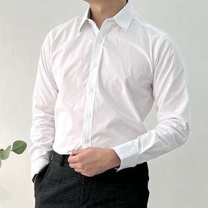 프리미엄 120수 2합 고급 수피마 면 정장 와이셔츠
