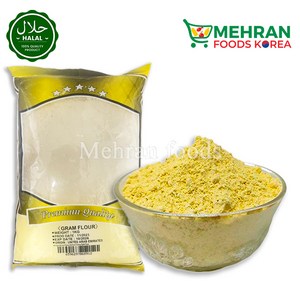 PREMIUM Gram Flour (Besan) 1kg 프리미엄 병아리콩 가루, 1개