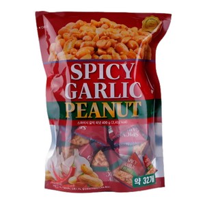 SPICY GARLIC PEANUT 스파이시 갈릭 피넛 400g (12.5g X 32개입) (원산지 : 베트남) / 약32개 개별 소포장, 1개