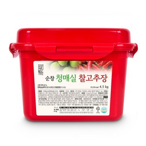 더해담 순창 청매실 찰고추장, 4.5kg, 1개