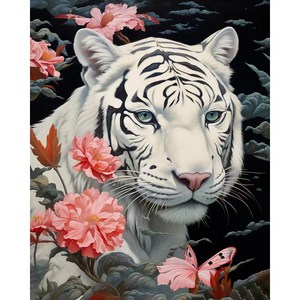 서은이네 diy 비즈 보석십자수 캔버스형, AJZ-05 40x50cm, 1개