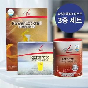 독일피엠 파워칵테일450g+리스토레이트200g+액티바이즈175g 3종세트, 1세트, 450g+200g+175g