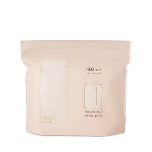 4Bface 포비페이스 실키 화장솜(80P), 1개