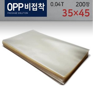 MW_RPND OPP봉투_OPP비접착 (35X45(0.04T)) 약200장 Z40676Q721, 200개