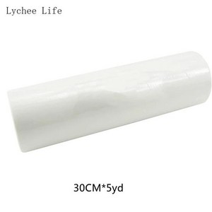 Lychee Life 5 야드 인터페이싱 패브릭 수지 라이닝 Diy 봉제 액세서리 헝겊 패치 워크 라이닝 패브릭 패치 워크 공예, 5야드, 5야드, 1개