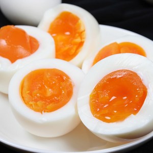 [YJ푸드] 노른자까지 간이배인 반숙란 삶은계란 반숙씨/무항생제 계란/HACCP 인증 생산시설, 반숙씨 40구(20구x2팩), 1800g