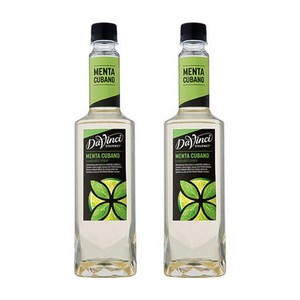 다빈치 멘티쿠바노 시럽 750ml, 2개