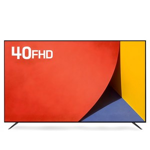 티브이지 40인치 FHD TV 고화질패널 1등급티비, K42 FHD TV 스텐드(택배발송)