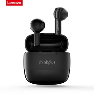 Lenovo ThankPlus XT98 블루투스 이어폰 게이밍 운동 방수 무선 헤드폰, 블랙