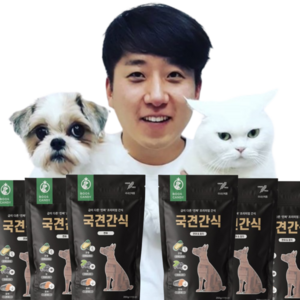 뿌와캔디 국견간식 국내산 관절&눈&피부 강아지 간식, 연어맛 3개 + 연어&참치맛 3개, 250g, 6개